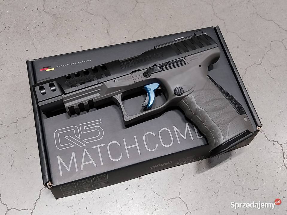 Pistolet wiatrówka Walther Q5 Match 5 Combo SET Czeladź