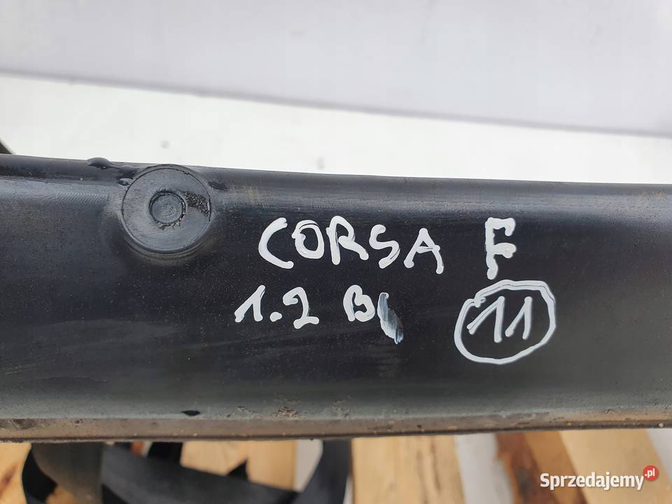 Opel Corsa F 12 TYLNA BELKA ZAWIESZENIA OŚ ŁADNA Belki zawieszenia lubelskie Rudka