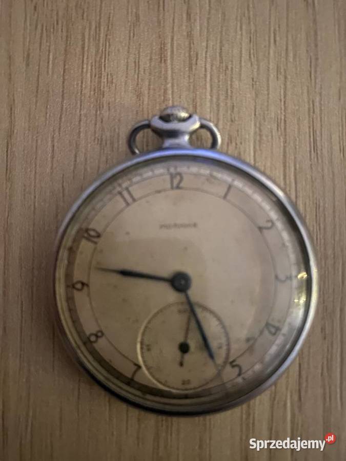 stary sprawny zegarek kieszonkowy MOŁNIA Łomianki Dolne