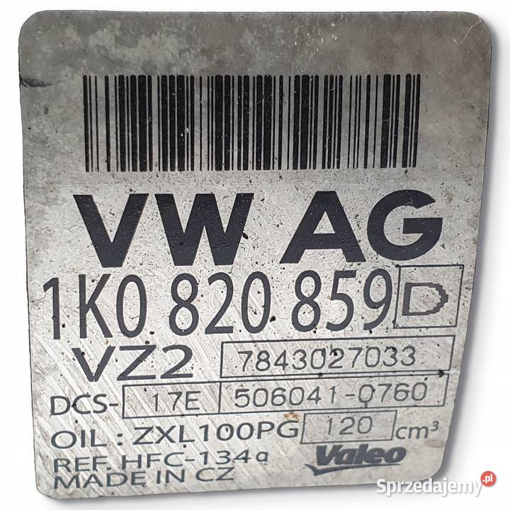 SPRĘŻARKA KLIMATYZACJI Seat Leon II 20 FSI osobowe Chełm