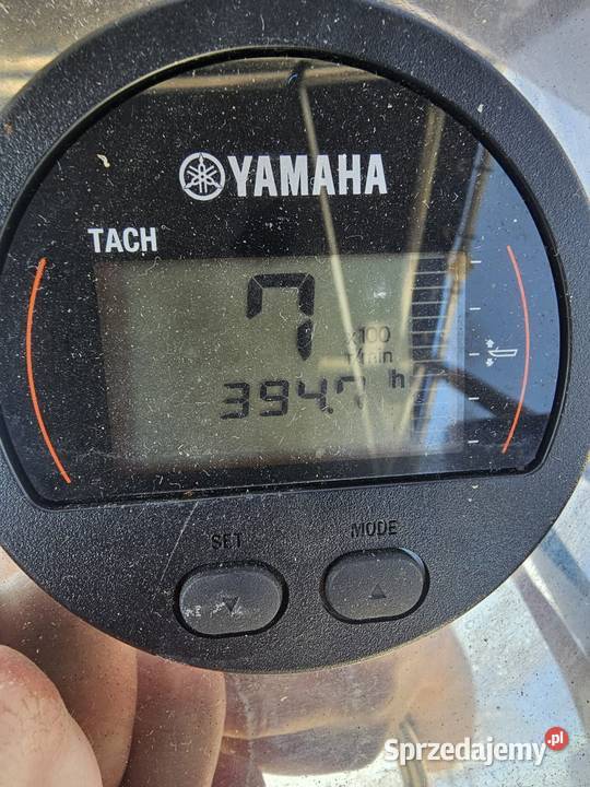 Łódź motorowa wędkarska motorówka z przyczepą