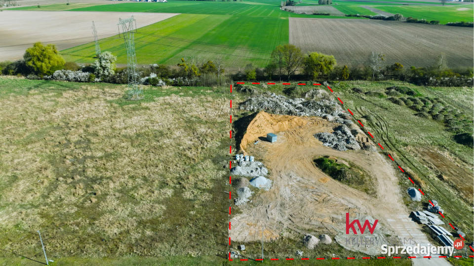 Sprzedam grunt 7032m2 Więckowice handlowo-usługowa wielkopolskie