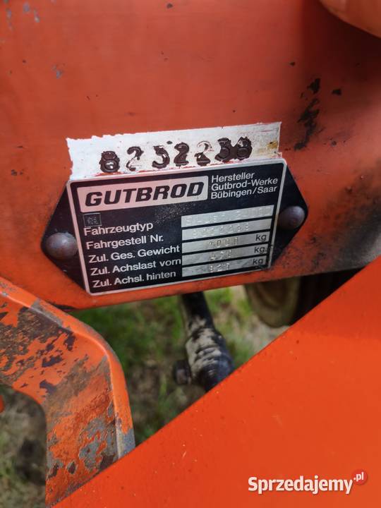 GUTBROD 2400D Przełęk