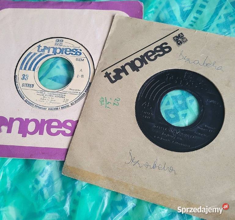Izabela Trojanowska i Budka Suflera singiel Płyty i kasety kujawsko-pomorskie Chełmno