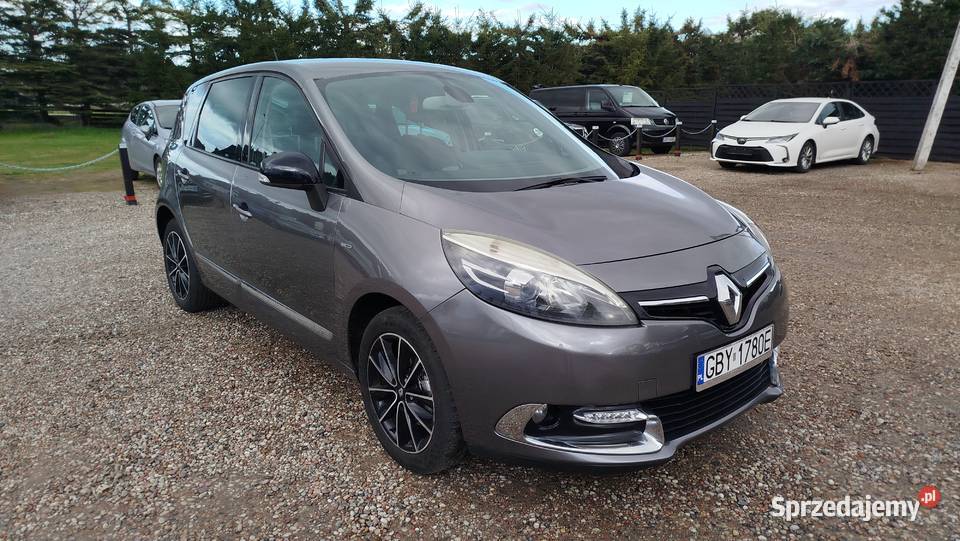 Renault Scenic BOSE Bogaty Serwis Stan autoalarm Bytów