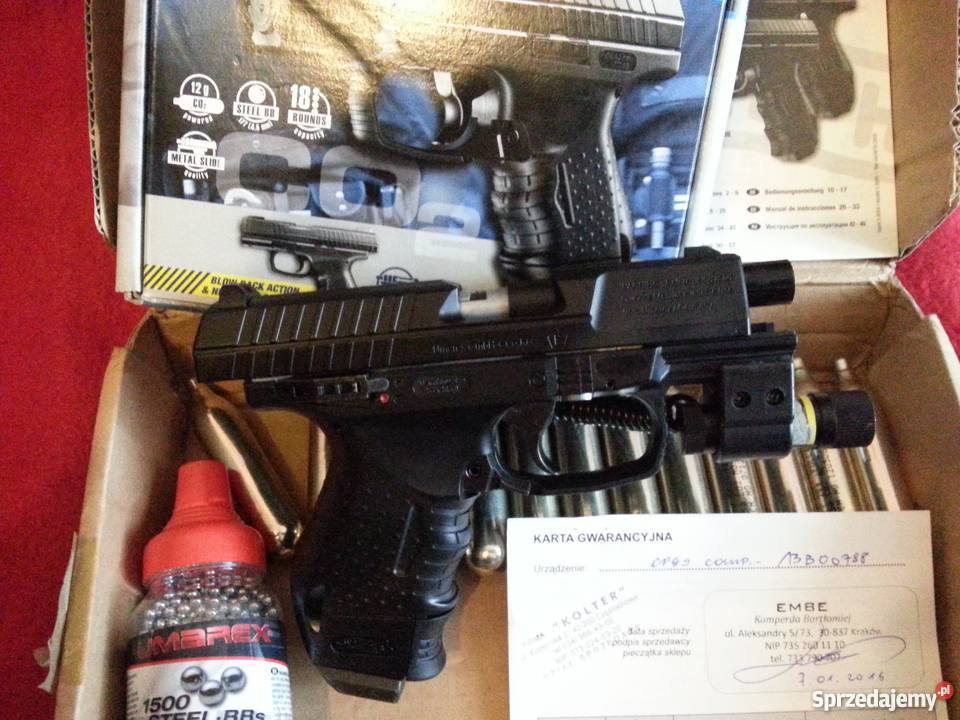 WALTER CP99 COMPACT Wiatrówka laser Lipiany sprzedam