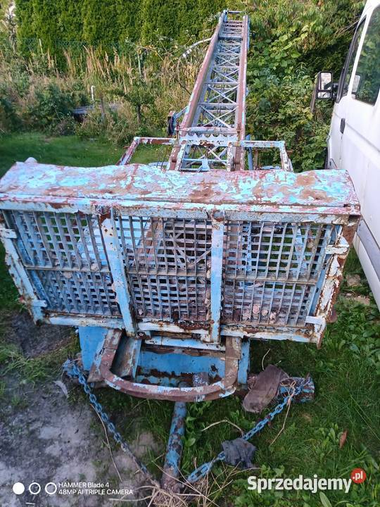 Wyciag dekarskiwinda dekarska budowlana 36m