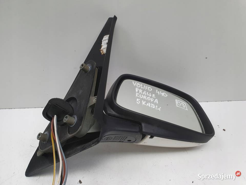 LUSTERKO PRAWE PASAŻERA Volvo 440 460 8996r 5 lubelskie Chełm