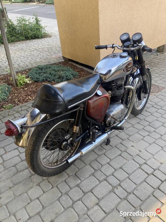 BSA Lightning 650 cc cafe racer piękna baza Rzeszów sprzedam