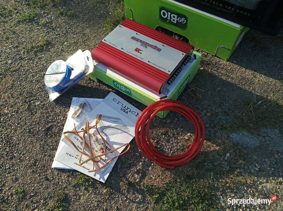 Wzmacniacz CRUNCH LIMITED EDITION PZ 1254 POWER Dzierżoniów sprzedam