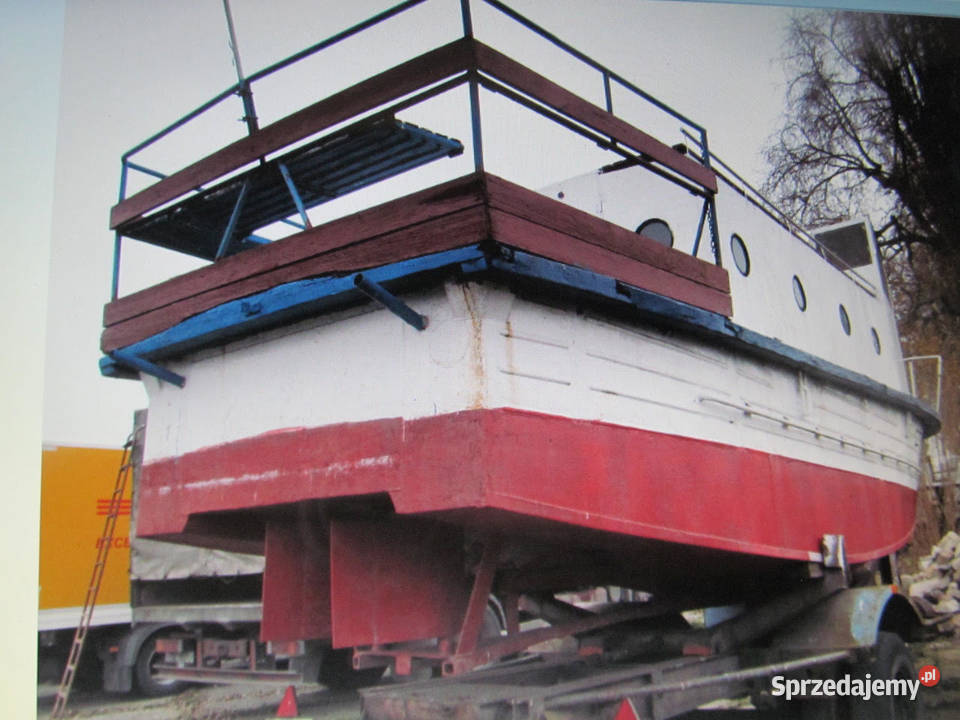 Jacht stalowy wycieczkowy 12sto osobowy