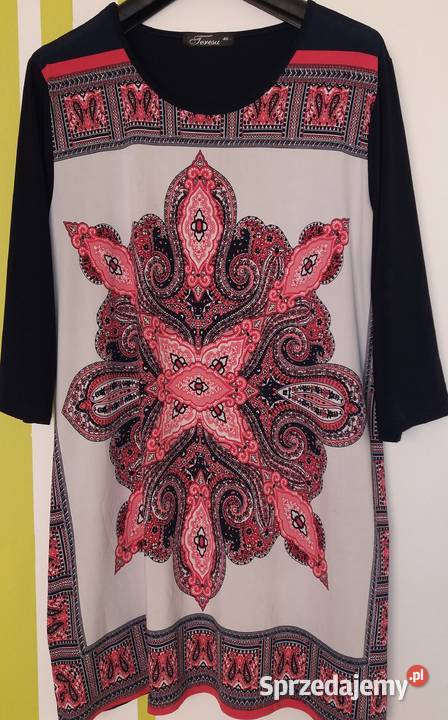 L46 Wygodna tunika w idealnym stanie Butik Odzież damska śląskie Gliwice
