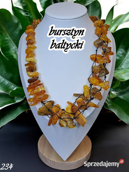 Korale z bursztynu bursztyn bałtycki kudłacz Warszawa sprzedam
