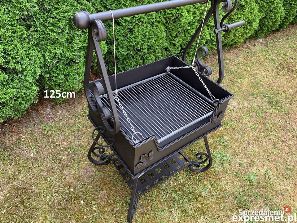 Grill ogrodowy Trójnóg z korbką KUTY PALENISKO Warszawa