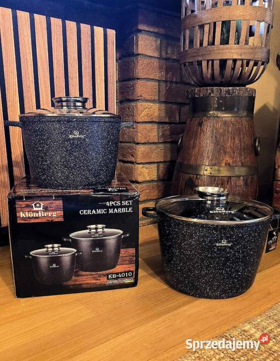 Garnki marmur rosołowe Łódź