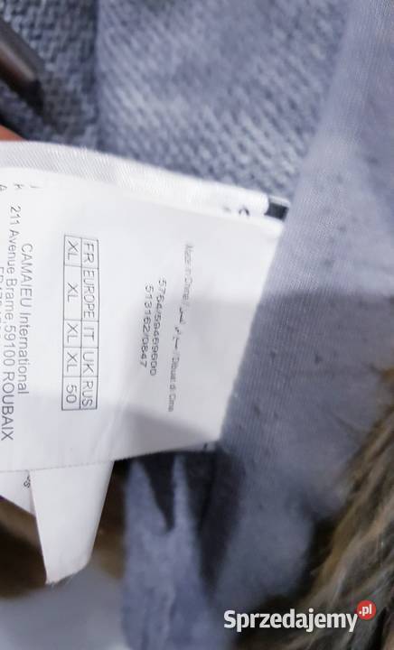 Damska futrzana kamizelka w dużym rozmiarze Camaieu Dąbrowa Górnicza