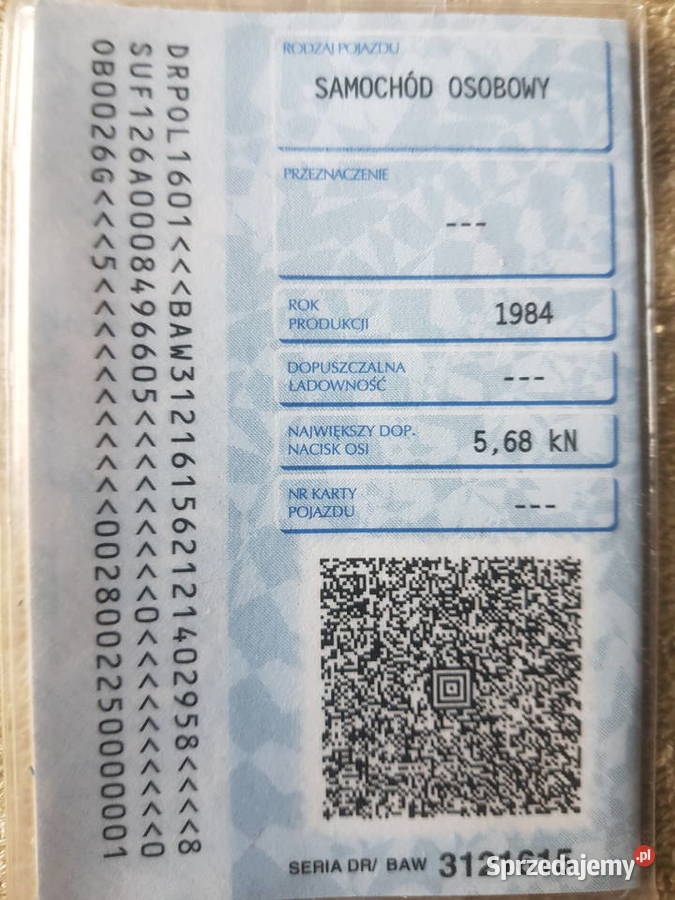 Fiat 126p 1984 manualna Brzeg