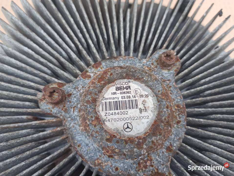 MERCEDES ACTROS WISCO SPRZĘGŁO A4702000522 lubuskie Bieleń sprzedam