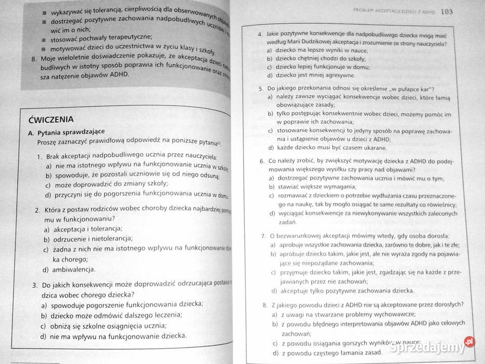 ADHD w szkole Marta Jerzak Artur Kołakowski