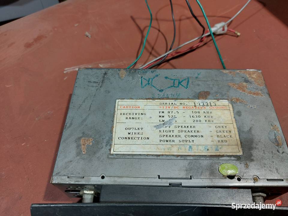 Radiomagnetofon Berlin Pozostałe Czerwonak sprzedam
