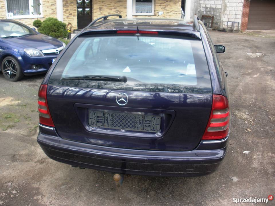 Mercedes C 220 Kombi Avantgarde 22 diesel 2003 r hak kujawsko-pomorskie Zarośle