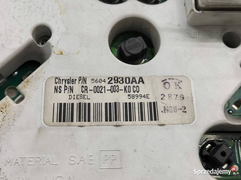 LICZNIK 56042930AA EU CR0021003K0C0 31 D 140