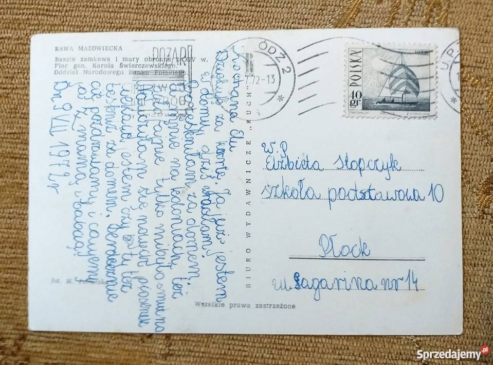 M IN BASZTA ZAMKOWA W RAWIE MAZOWIECKIEJ Piszczac sprzedam