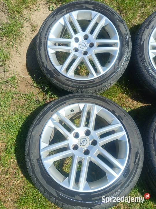 Oryginalne felgi 17 Opel Vectra C GTS 5x110 Opony i felgi Pelnik