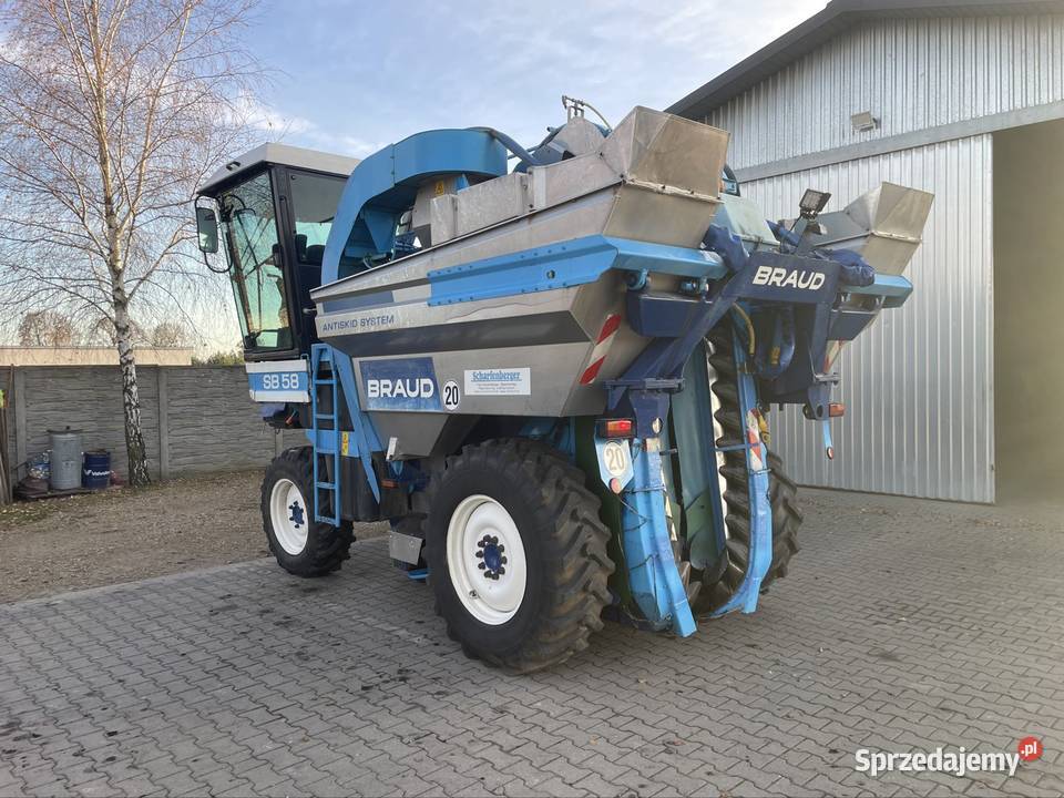 Holland Braud SB58 kombajn do zbioru porzeczki Biała Podlaska