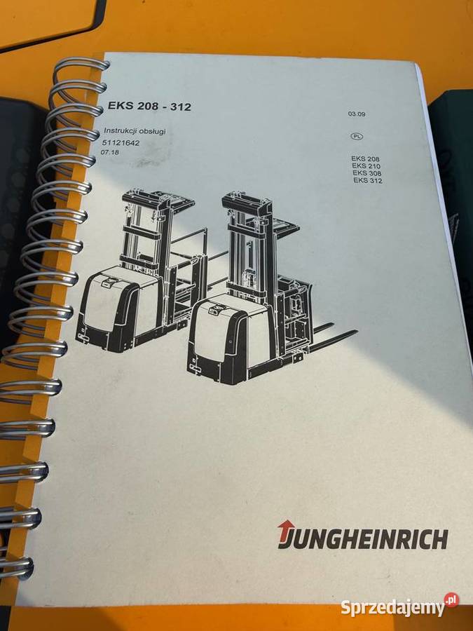 Jungheinrich EKS 210 Z F Wózek widłowy do