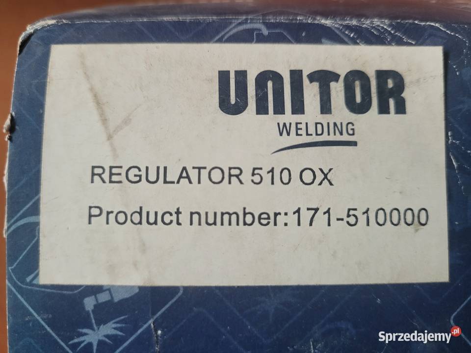 Reduktorregulator tlenuUnitor 510 OX 010bar Orle