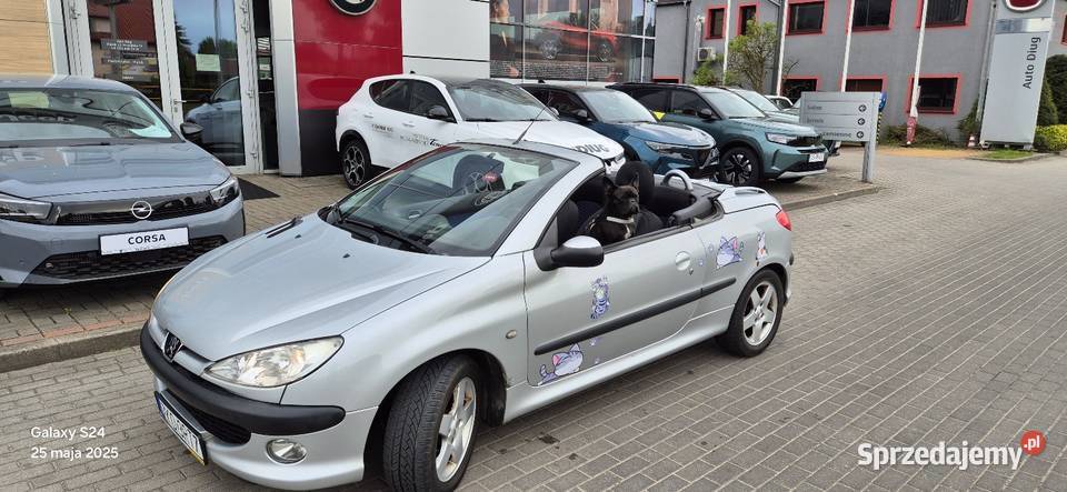 Peugeot 206 cc kabriolet cabrio możliwa zamiana lakier metallic Słupsk