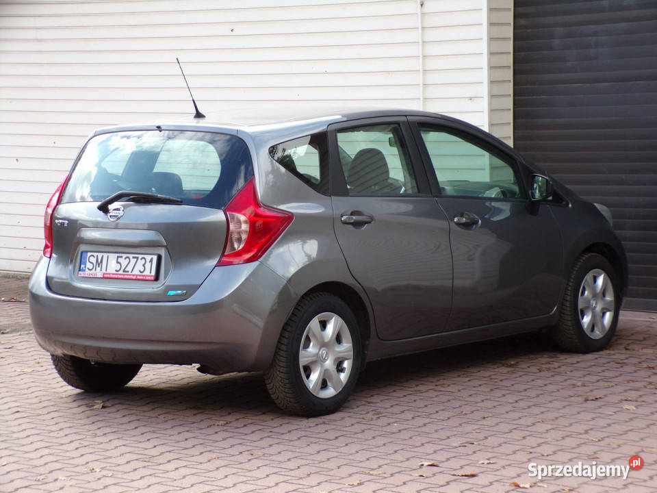 Nissan Note Klimatyzacja Gwarancja 12 80 2014 II ABS Mikołów