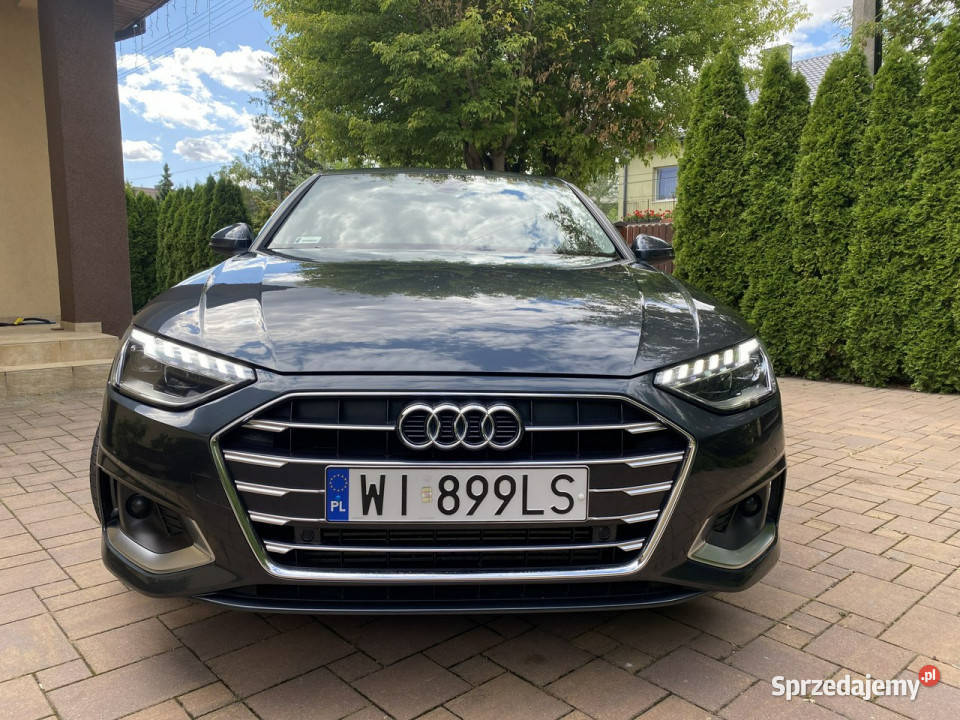Audi A4 PrywatnyKrajowy20 Benzyna Stronic 66 szary Pruszków
