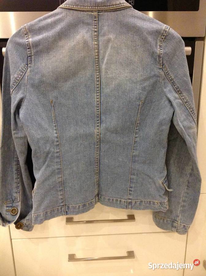 Żakiet Marynarka Jeans Damska YVONNE CATTERFIELD Nowa Sól