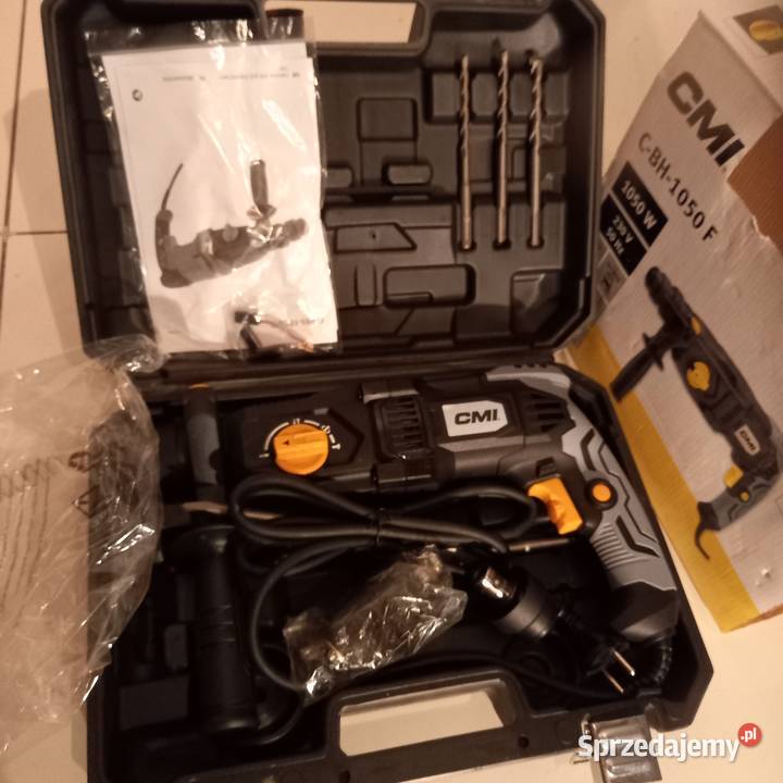 nowa młotowiertarka CMI 1050W sds plus funkcja