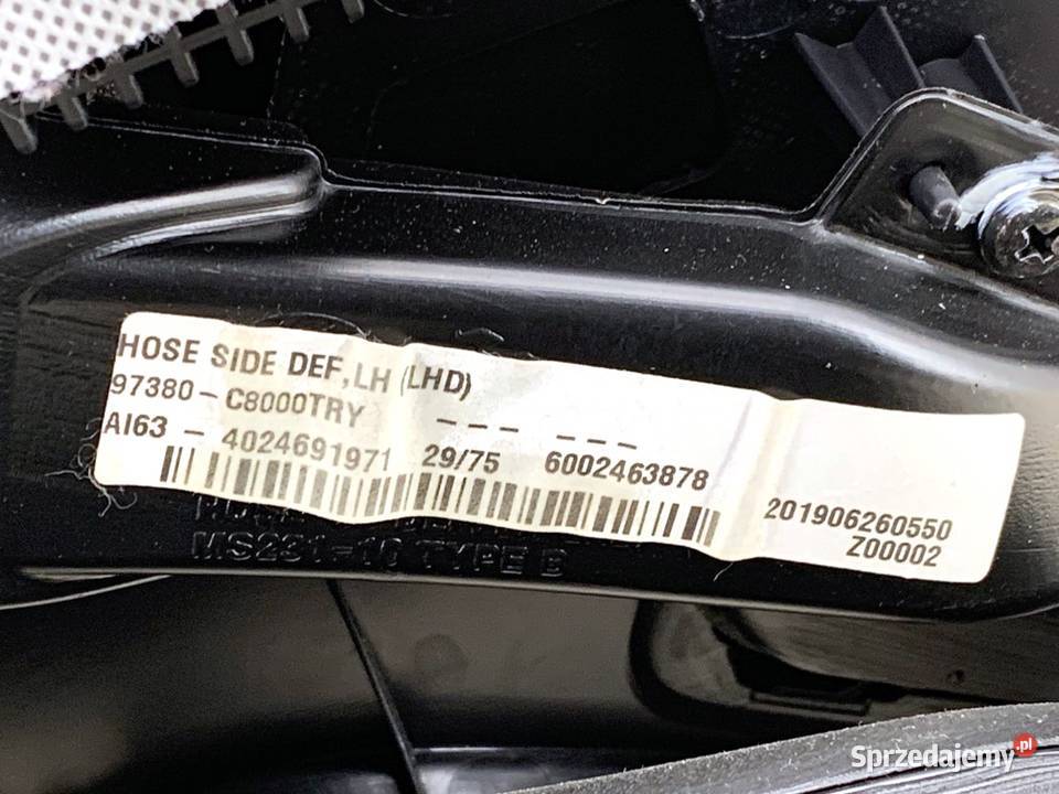 KOKPIT Z PODUSZKĄ PASAŻERA HYUNDAI i20 II sprzedam