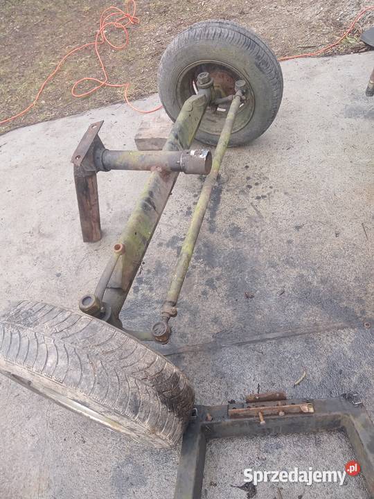 Oś przednia do ciagnika sam nieuszkodzony Kadcza