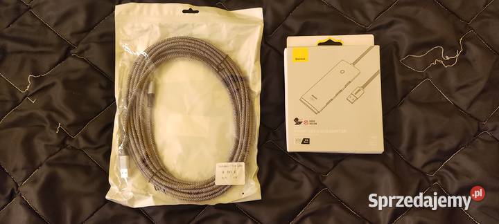 HUB USB Baseus aktywny Kabel Oculus Quest Link Grzywna sprzedam