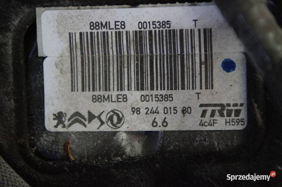 SERWO HAMULCOWE OPEL CORSA F 9824401580 Lipno sprzedam