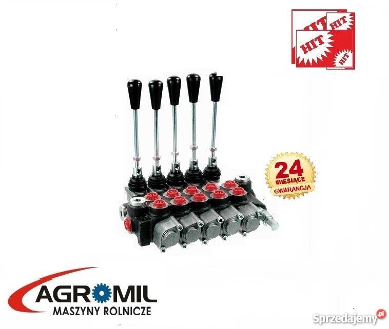 Rozdzielacz hydrauliczny 5 sekcyjny 40L Rogóźno sprzedam
