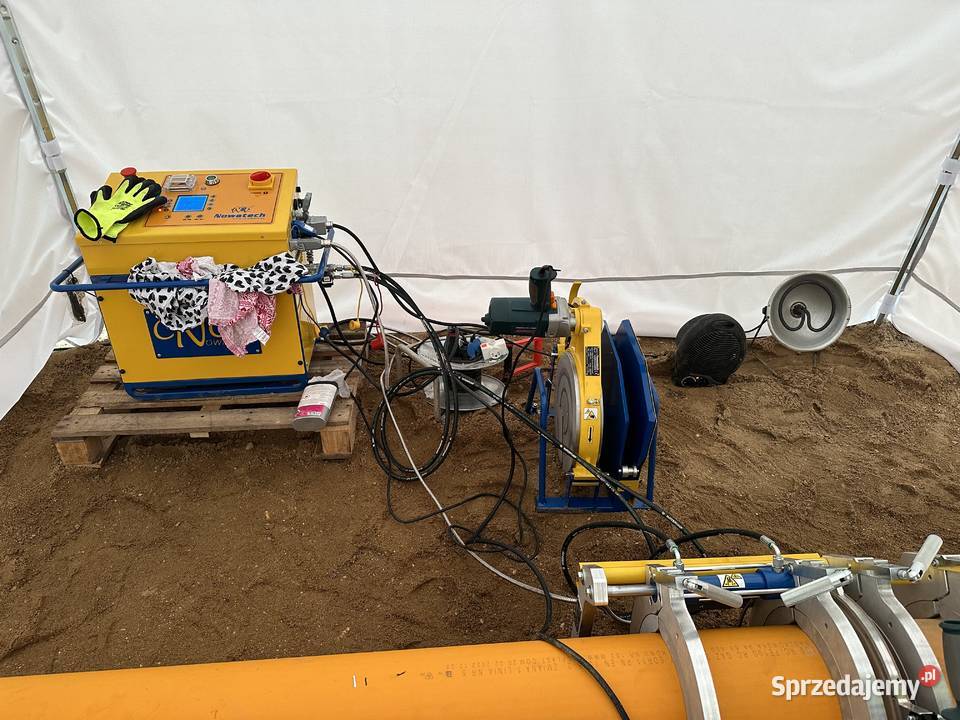 Namiot spawalniczy 3x3 aluminium zgrzewanie rur