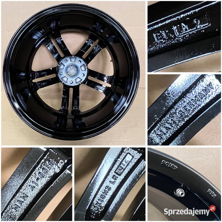 Felgi MAM A1 8Jx18 ET42 Audi A3 A4 A6 A8 Q3 S3 Średnica 18"