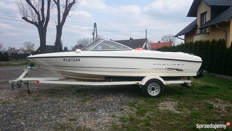 Łódź motorowa łódka BAYLINER 2004r używana stan opolskie Stare Siołkowice