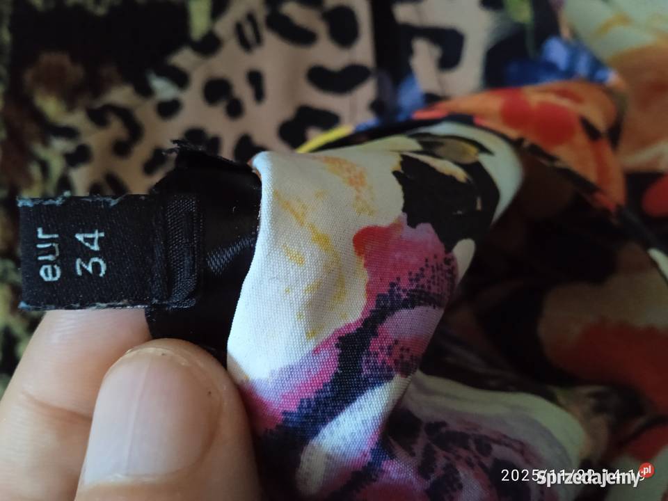 Suknia długa damska kolorowy Kwidzyn