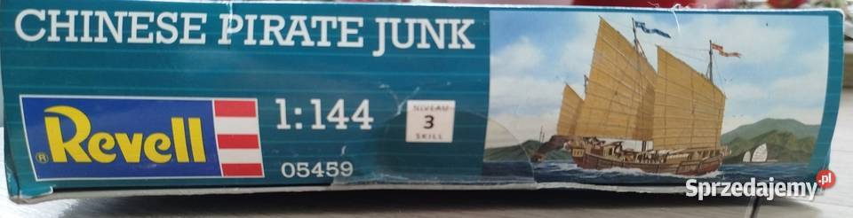 Chińska łódź żaglowiec Junk Revell