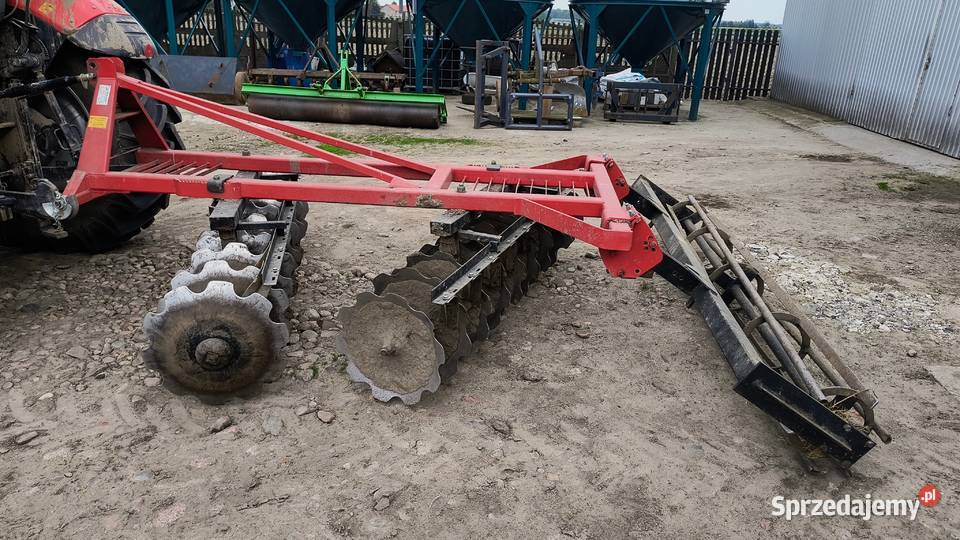Brona talerzowa z wałem talerzówka nieuszkodzony Szadek sprzedam