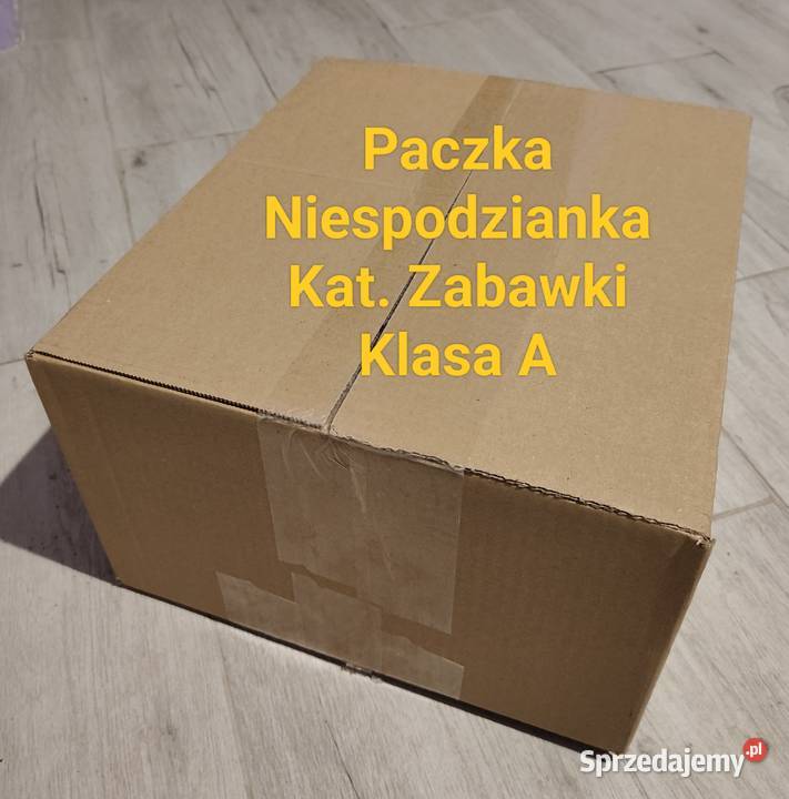 Paczka Niespodzianka Kat Zabawki Klasa A mazowieckie sprzedam