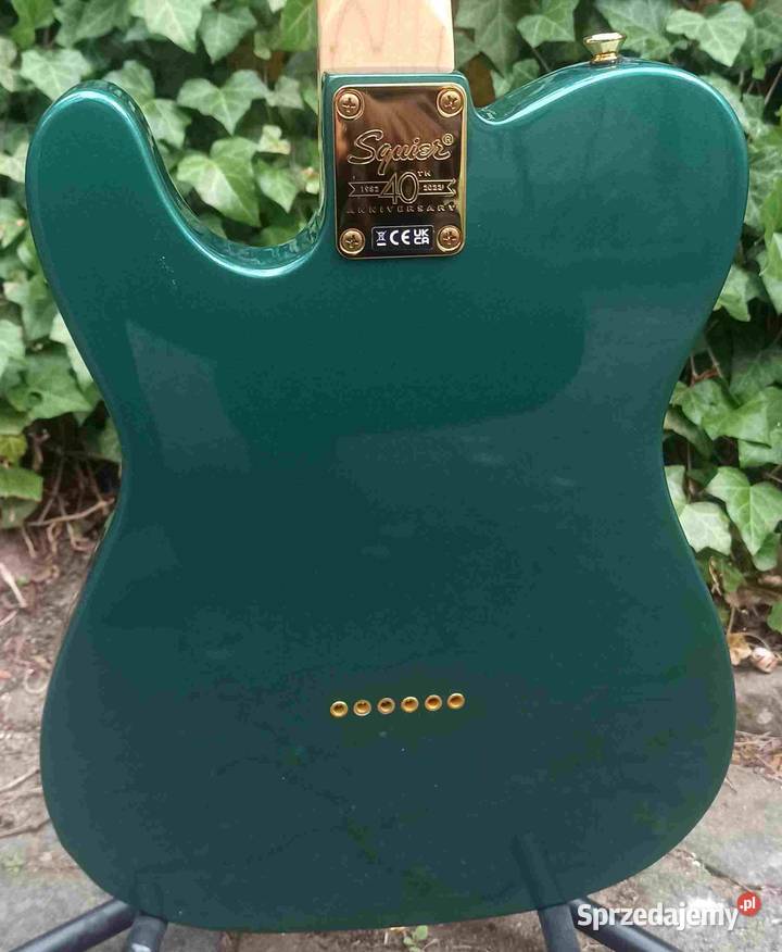 Nowa gitara Squier 40th Anniversary Telecaster Tuszyn sprzedam