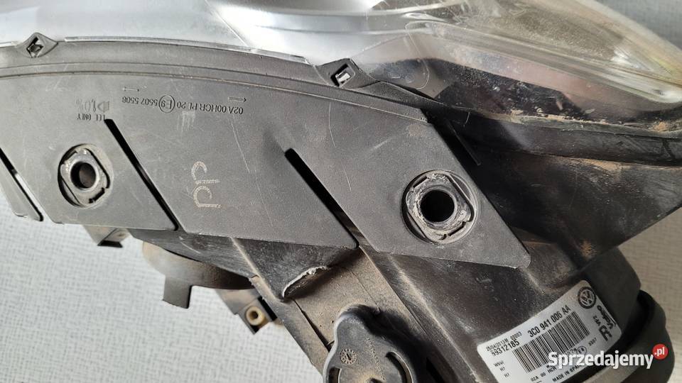 Vw Passat b6 lampa przód prawa strona lubuskie Małomice